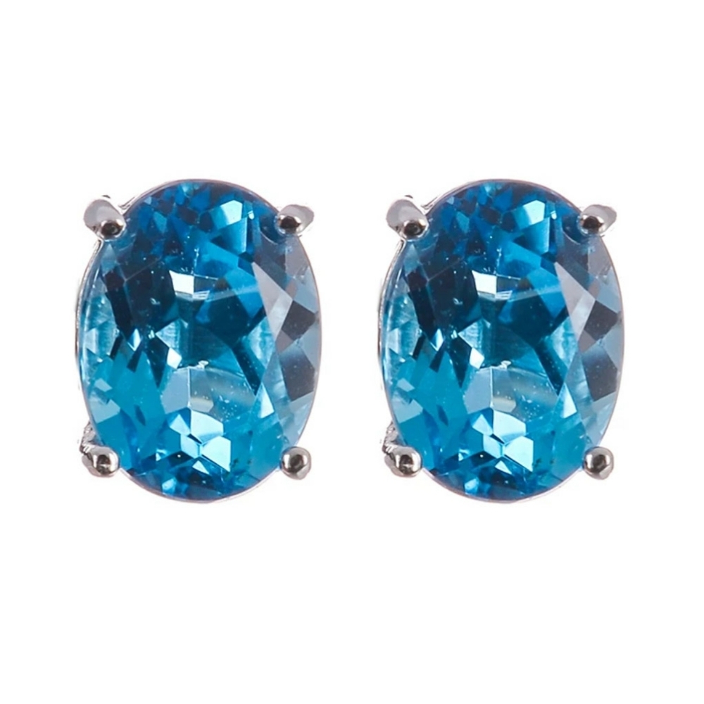 🎀925 - 3ct. London Blue Topaz - Picture 6 of 6